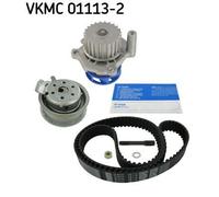 Timing Belt Kit + Water Pump Plastic VKMC 01113-2 SKF for VW SEAT SKODA