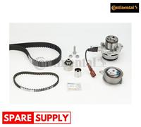 WATER PUMP & TIMING BELT KIT FOR AUDI A1 A3 A4 A5 CONTINENTAL CTAM CT1168WP8PRO