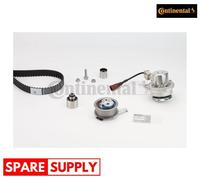 WATER PUMP & TIMING BELT KIT FOR AUDI SEAT VW CONTINENTAL CTAM CT1168WP9