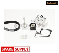 WATER PUMP & TIMING BELT KIT FOR DACIA DOKKER DUSTER CONTINENTAL CTAM CT1244WP2