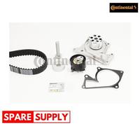 WATER PUMP & TIMING BELT KIT FOR DACIA DOKKER DUSTER CONTINENTAL CTAM CT1244WP2
