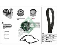 Water Pump & Timing Belt Kit INA 530 0480 30 for AUDI A4 B6 (8E2) 3 2001-2004