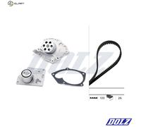 DOLZ KD027 Water Pump & Timing Belt Set for NISSAN,RENAULT