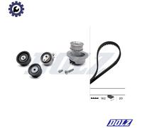WATER PUMP & TIMING BELT KIT KD067 FOR OPEL ZAFIRA/MPV ASTRA/Convertible 1.4L
