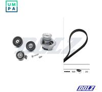 DOLZ KD075 Water Pump & Timing Belt Set for OPEL