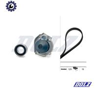 WATER PUMP & TIMING BELT KIT KD091 FOR FIAT SEICENTO/600 PUNTO/Van PANDA 0.8L Y