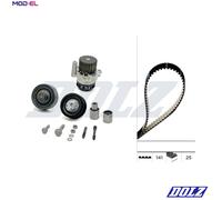 WATER PUMP & TIMING BELT KIT KD104 FOR SKODA FABIA/Praktik/Combi VW SEAT