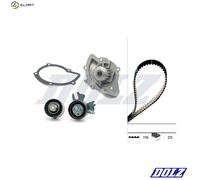 WATER PUMP & TIMING BELT KIT KD106 FOR PEUGEOT 3008/MPV 308/SW 508 FORD 2.0L