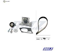 WATER PUMP & TIMING BELT KIT KD113 FOR RENAULT CAPTUR KADJAR MEGANE/IV/Sport