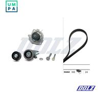 WATER PUMP & TIMING BELT KIT KD114 FOR FIAT STRADA/Pickup DOBLO/MONOCAB/Box 1.9L