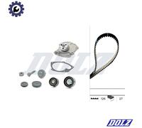 WATER PUMP & TIMING BELT KIT KD117 FOR RENAULT F4R761/760 2.0L 4cyl AVANTIME