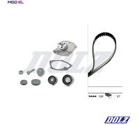 WATER PUMP & TIMING BELT KIT KD117 FOR RENAULT F4R761/760 2.0L 4cyl AVANTIME