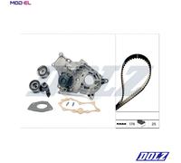 WATER PUMP & TIMING BELT KIT KD182 FOR TOYOTA 1CD-FTV 2.0L 4cyl COROLLA