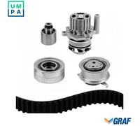 WATER PUMP & TIMING BELT KIT KP1089-1 FOR SKODA FABIA/II/Combi VW GOLF/VI 1.2L
