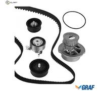 GRAF KP541-2 Water Pump & Timing Belt Set for OPEL,VAUXHALL