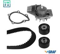 GRAF KP747-1 Water Pump & Timing Belt Set for CITROËN,FIAT,LANCIA,PEUGEOT,SUZUKI