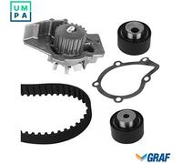 GRAF KP747-4 Water Pump & Timing Belt Set for CITROËN,FIAT,LANCIA,PEUGEOT,SUZUKI