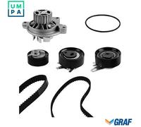 GRAF KP758-3 Water Pump & Timing Belt Set for VOLVO,VW