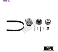 Timing Belt Kit + Water Pump PK05492 HEPU for AUDI SKODA VW SEAT