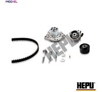 HEPU PK10893 Water pump and timing belt kit