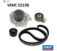 Water Pump & Timing Belt Kit Fits Fiat Doblo Marea Punto Strada SKF VKMC 02198