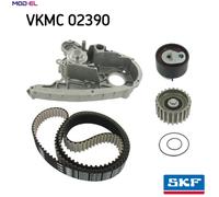 SKF Water Pump And Timing Belt Kit With Gaskets VKMC 02390 Height 183 mm Length 370 mm Width 270 mm - OE Quality