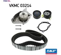 Cooling Water Pump & Timing Belt Kit SKF VKMC 03214 Fits Citroen Peugeot 306