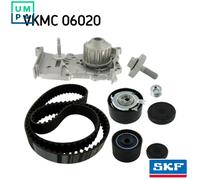 Timing Belt Kit + Water Pump Sheet Steel VKMC 06020 SKF for RENAULT DACIA NISSAN