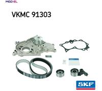 Water Pump & Timing Belt Kit Fits Toyota Avensis Avensis Verso SKF VKMC 91303