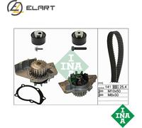 INA 530 0111 30 Water pump and timing belt kit