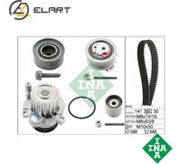 WATER PUMP & TIMING BELT SET 530 0405 30 FOR AUDI A4/B7 A6/C6 A3/Sportback VW