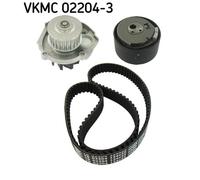 WATER PUMP & TIMING BELT SET FOR ALFA ROMEO CHRYSLER SKF VKMC 02204-3