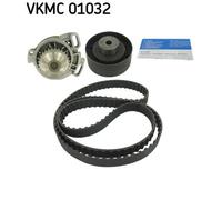 WATER PUMP & TIMING BELT SET FOR AUDI 100 200 C3 4000 90 SKF VKMC 01032