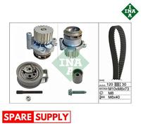 WATER PUMP & TIMING BELT SET FOR AUDI A2 INA 530 0091 30
