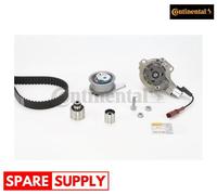 WATER PUMP & TIMING BELT SET FOR AUDI SEAT SKODA CONTINENTAL CTAM CT1168WP1