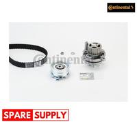 WATER PUMP & TIMING BELT SET FOR AUDI SEAT SKODA CONTINENTAL CTAM CT908WP1
