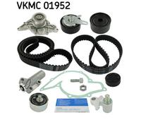 WATER PUMP & TIMING BELT SET FOR AUDI SKODA VW SKF VKMC 01952