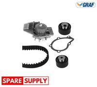 WATER PUMP & TIMING BELT SET FOR CITROËN C5 C8 DISPATCH EVASION GRAF KP747-4