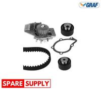 WATER PUMP & TIMING BELT SET FOR CITROËN C5 C8 DISPATCH EVASION GRAF KP747-4