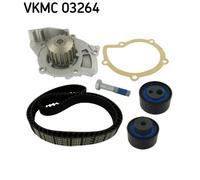 WATER PUMP & TIMING BELT SET FOR CITROËN C5 C8 SKF VKMC 03264