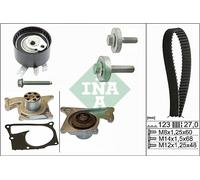 Timing Belt & Water Pump Kit fits RENAULT CLIO Mk3 1.5D 05 to 14 Set INA Quality