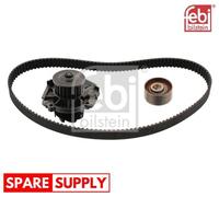 WATER PUMP & TIMING BELT SET FOR FIAT 500 ALBEA DOBLO FEBI BILSTEIN 45100