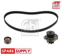 WATER PUMP & TIMING BELT SET FOR FIAT 500 ALBEA DOBLO FEBI BILSTEIN 45176