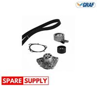 Timing Belt Kit + Water Pump KP1352-5 GRAF for FIAT LANCIA OPEL SUZUKI JEEP