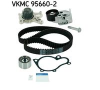 WATER PUMP & TIMING BELT SET FOR HYUNDAI SANTA FÉ TRAJET SKF VKMC 95660-2