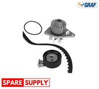 WATER PUMP & TIMING BELT SET FOR PEUGEOT 1007 106 206 206+ GRAF KP837-1