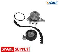 WATER PUMP & TIMING BELT SET FOR PEUGEOT 1007 106 206 206+ GRAF KP837-1