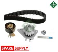 WATER PUMP & TIMING BELT SET FOR PEUGEOT 1007 106 206 206+ INA 530 0335 30