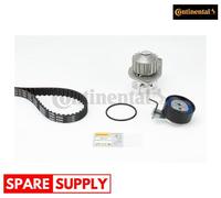 WATER PUMP & TIMING BELT SET FOR PEUGEOT 1007 106 206 CONTINENTAL CTAM CT1067WP1