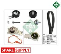 WATER PUMP & TIMING BELT SET FOR PEUGEOT 1007 206 207 3008 INA 530 0375 30